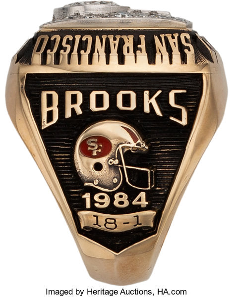 1984 San Francisco 49ers Super Bowl Championship Ring