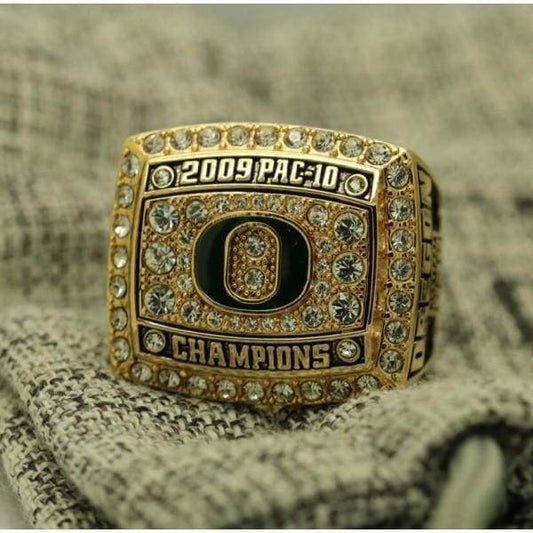 Oregon Ducks Pac-10 College Football Championship Ring (2009) - Premium Series