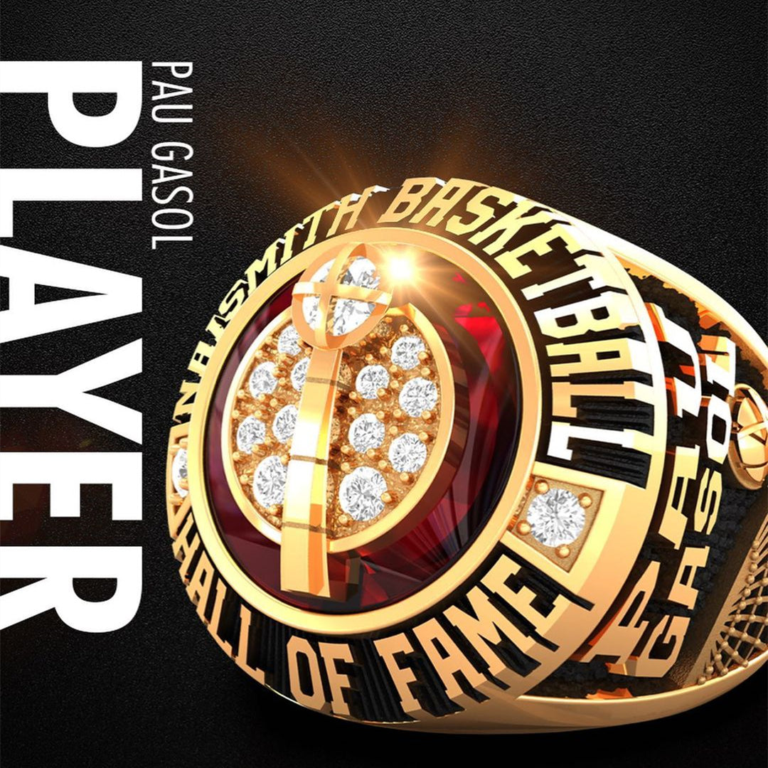 Pau Gasol 2023 Hall of Fame Ring NBA Basketball Ring