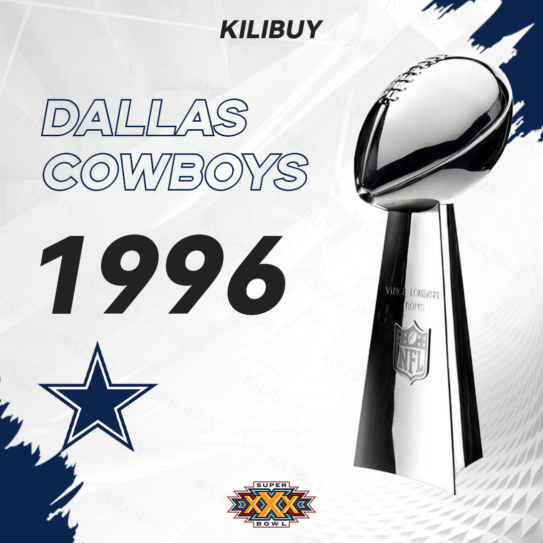 [NFL]1996 Vince Lombardi Trophy, Super Bowl 30, XXX Dallas Cowboys