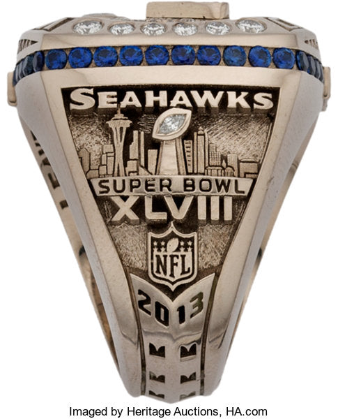 2013 Seattle Seahawks Super Bowl Championship Ring