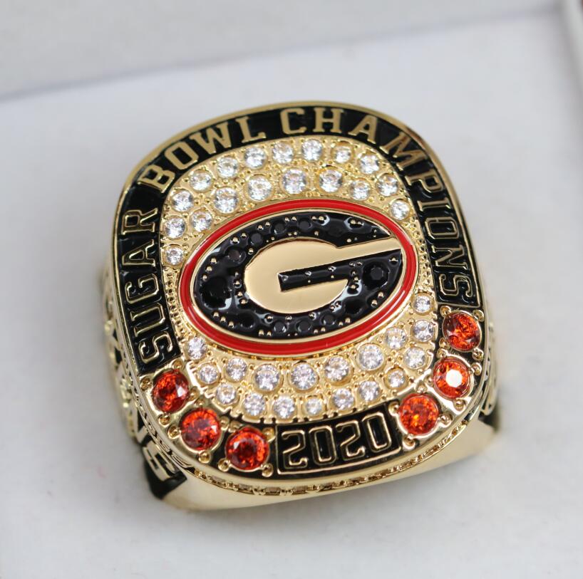 2019 Georgia Bulldogs College Football Sugar Bowl Championship Ring - Premium Series