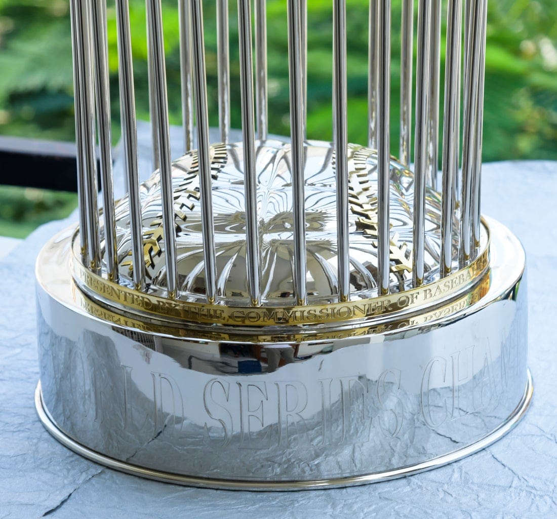 [Metal] World Series Trophy MLB( You can indicate the year you want)