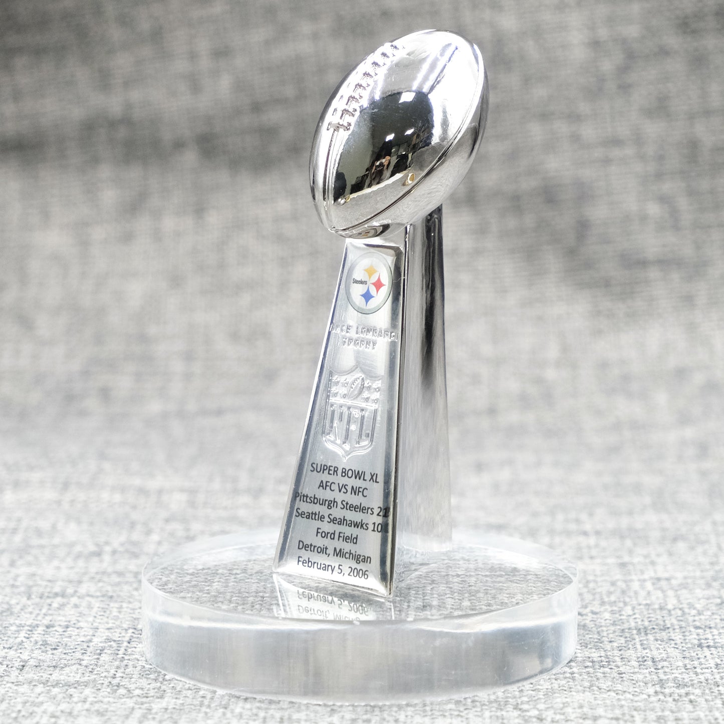 Pittsburgh Steelers Super Bowl Trophy Team Logo