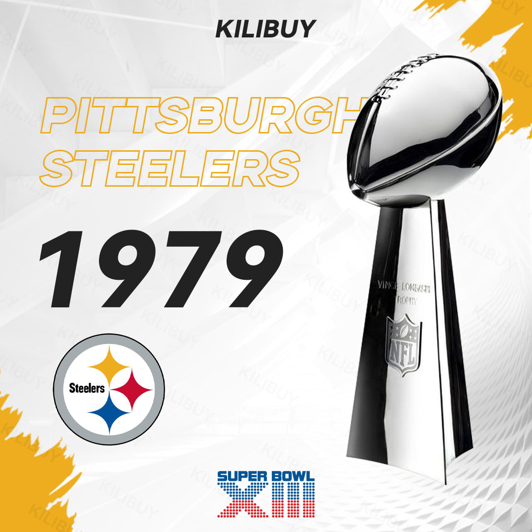 [NFL]1979 Vince Lombardi Trophy, Super Bowl 13, XIII Pittsburgh Steelers