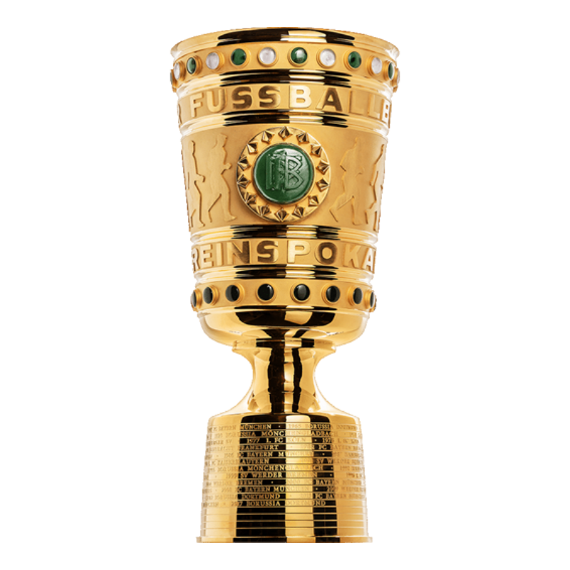 German Cup DFB Pokal Trophy(Engraved until 2024 Bayer 04 Leverkusen)