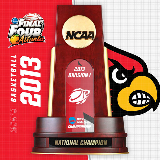 2013 NCAA Division I Men's Basketball National Championship Trophy(Louisville Cardinals)