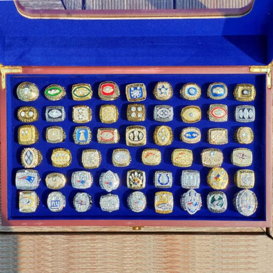 53 Super Bowl Championship Rings From I to LIII Ring Set NFL