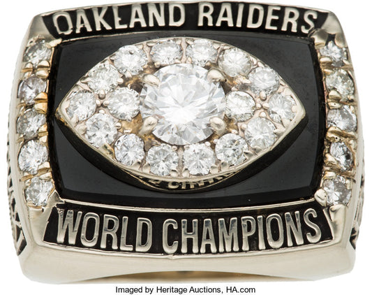 1976 Oakland Raiders Super Bowl Championship Ring