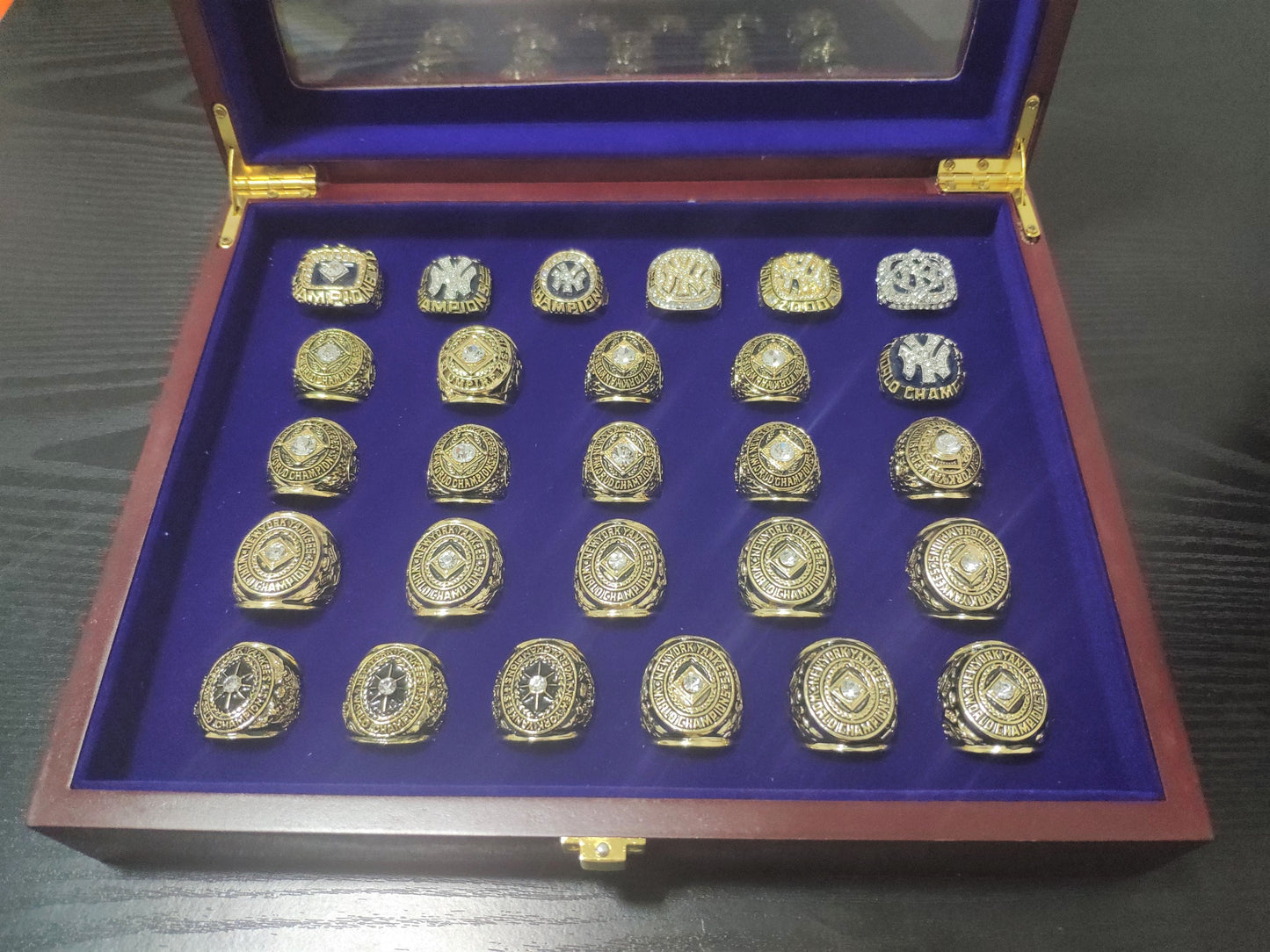 27 PCS New York Yankees 1923-2009 World Series Championship Rings Set