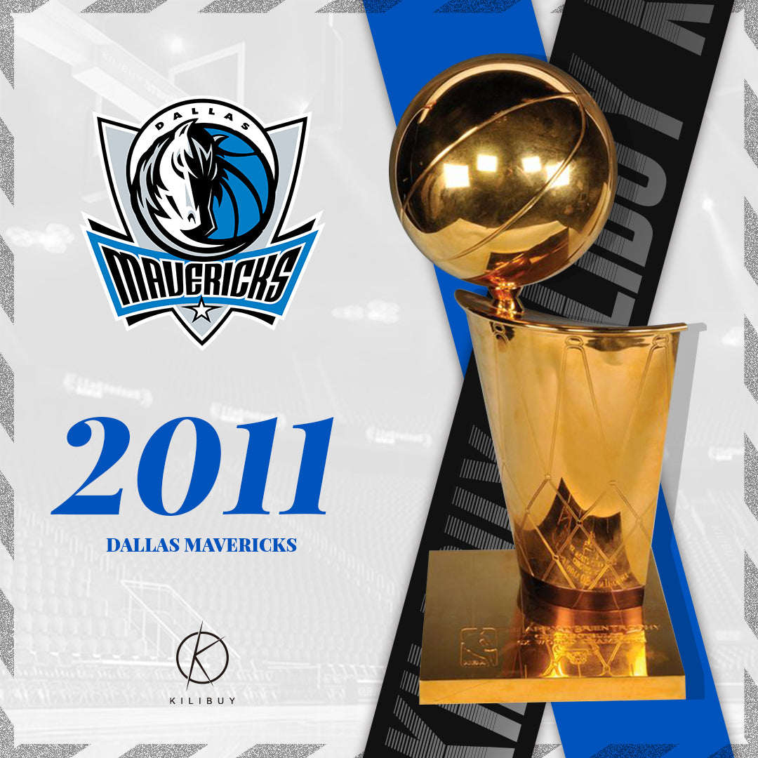 [NBA] 2011 Larry O'Brien NBA Championship Trophy,Dallas Mavericks