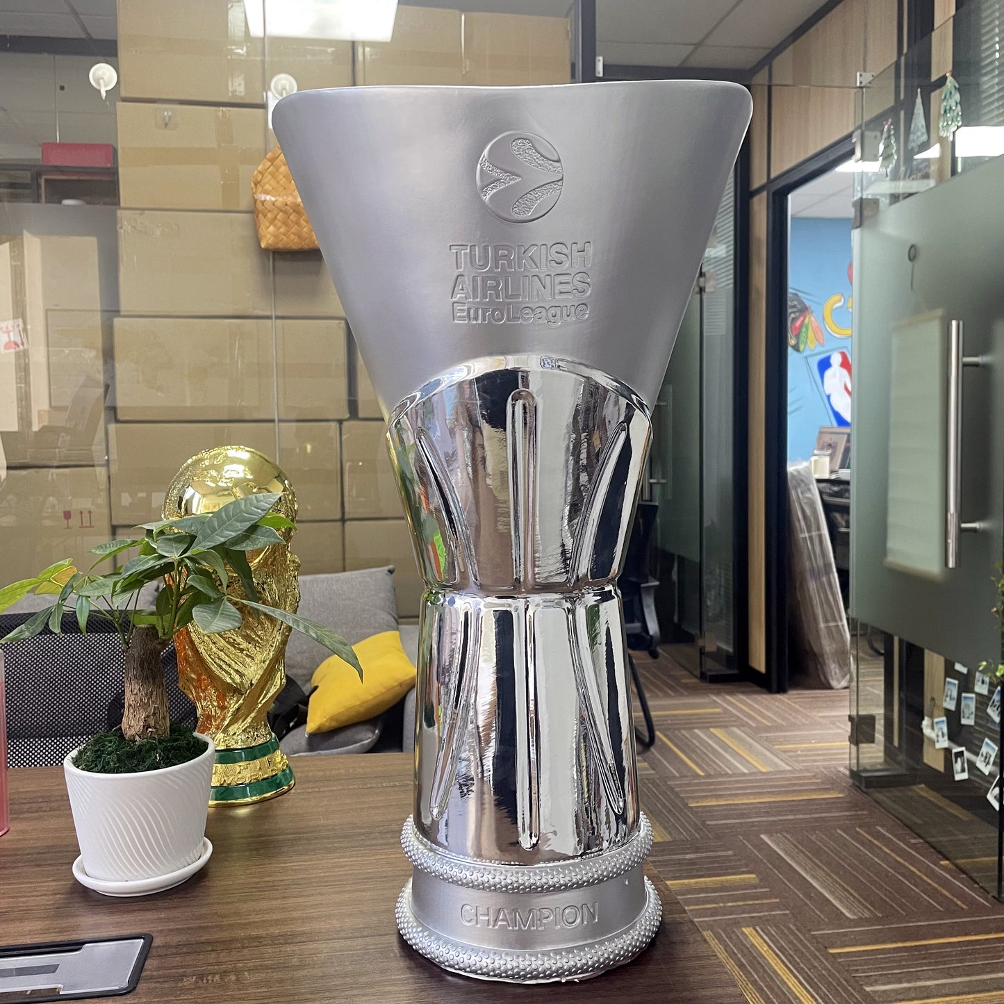 Basketball Euroleague Cup Trophy