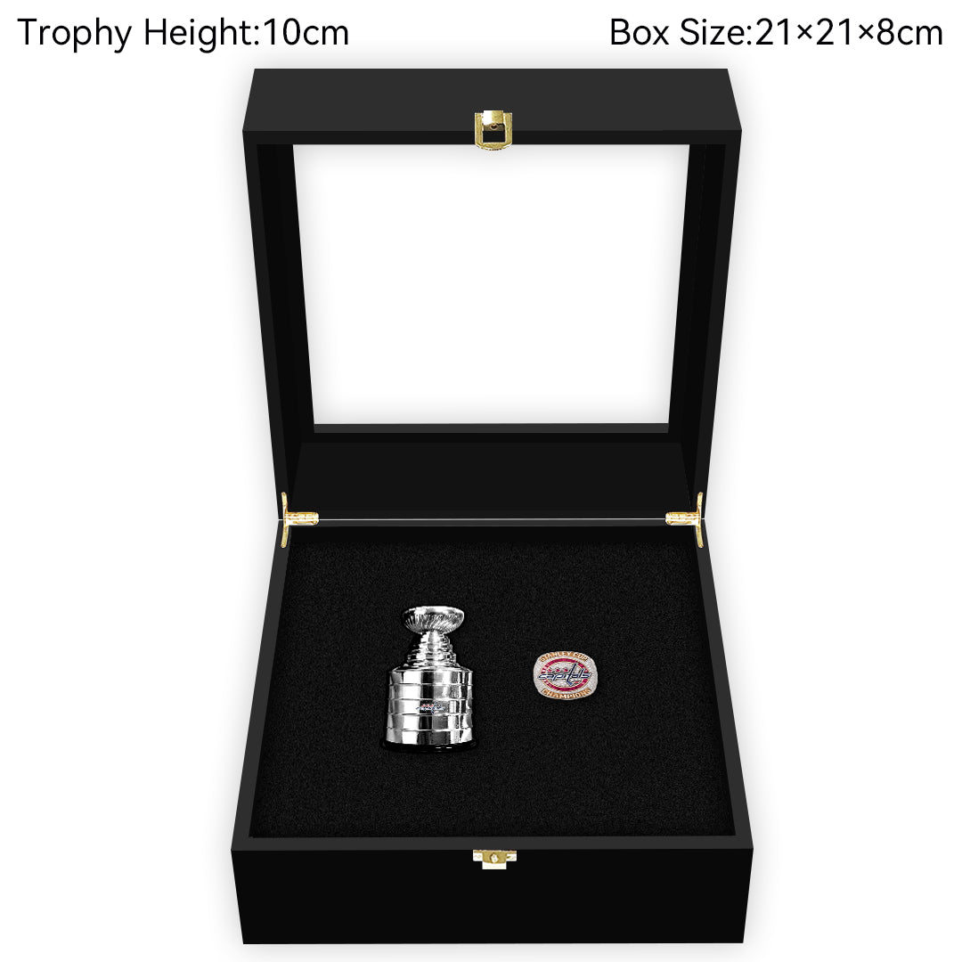 Washington Capitals  NHL Trophy And Ring Box