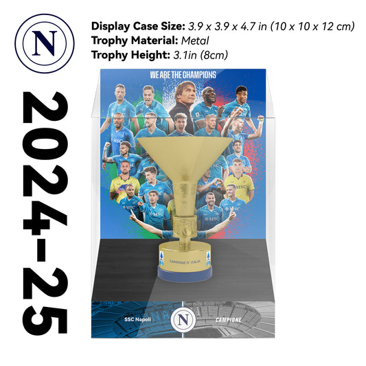 Serie A Championship Trophy Display Case