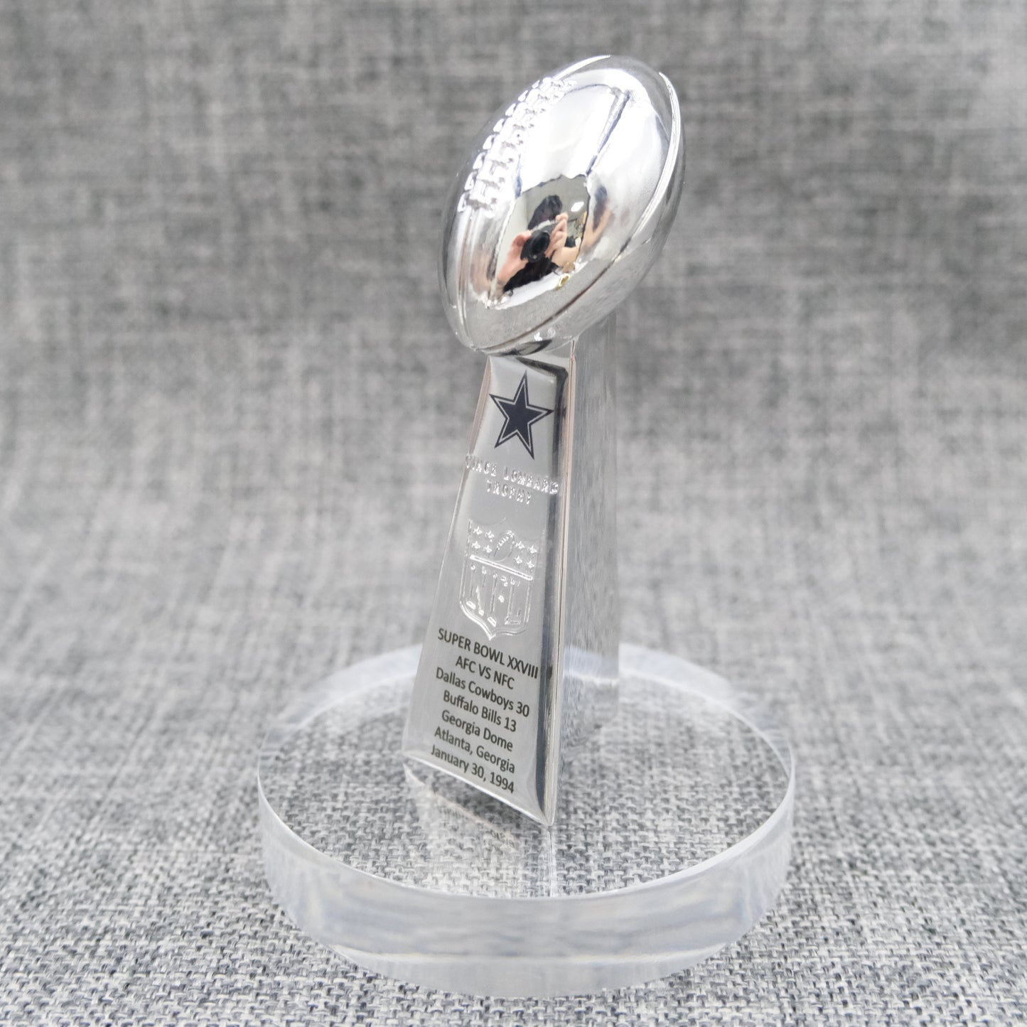 Dallas Cowboys Super Bowl Trophy Team Logo