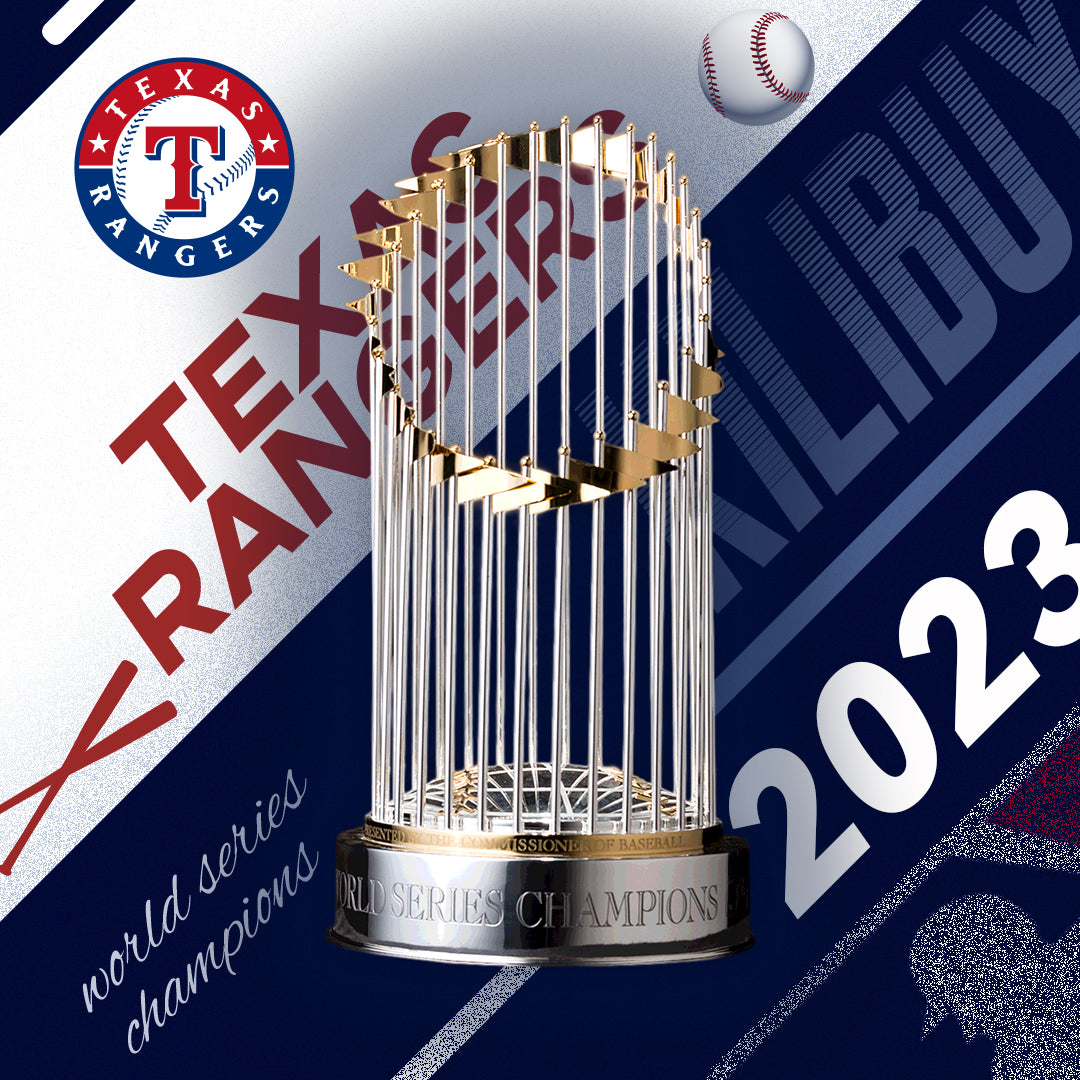 [MLB]2023 World Series Trophy ,Texas Rangers