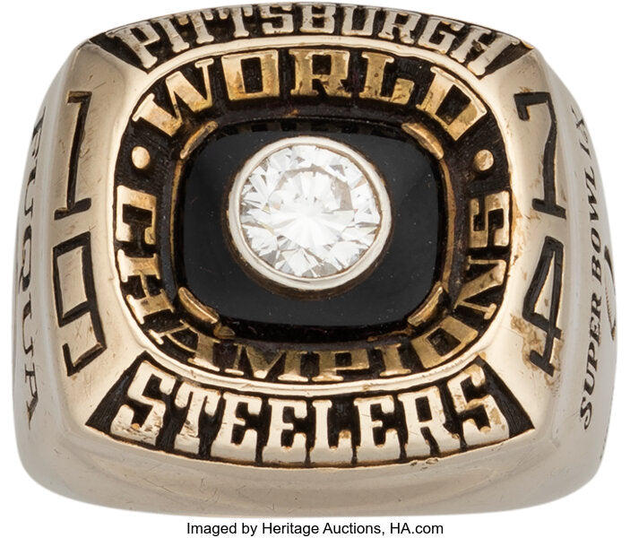 1974 Pittsburgh Steelers Super Bowl Championship Ring