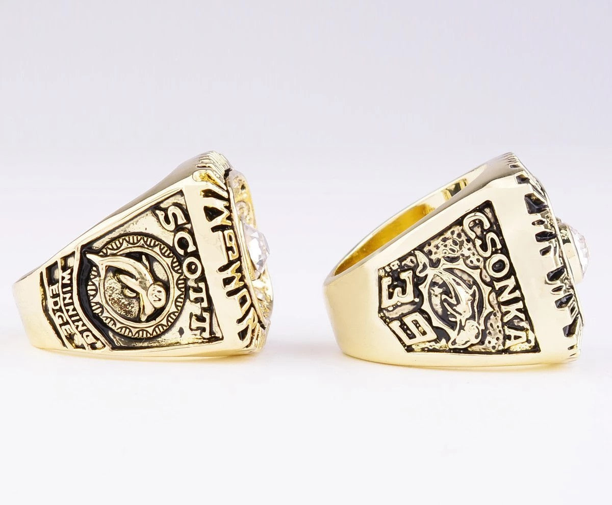 1972/1973 Miami Dolphins Super Bowl Championship Rings Set