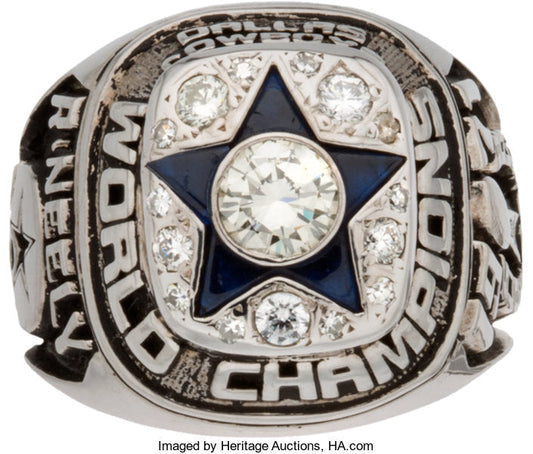 1971 Dallas Cowboys Super Bowl Championship Ring