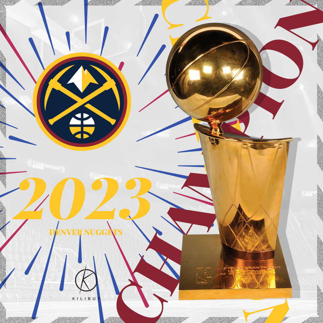 [NBA] 2023 Larry O'Brien NBA Championship Trophy, Denver Nuggets