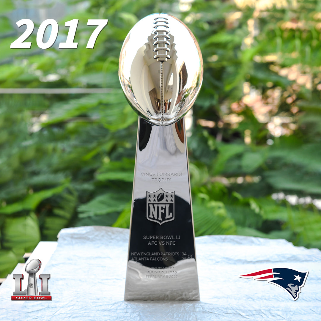 [NFL]2017 Vince Lombardi Trophy, Super Bowl 51, LI New England Patriots