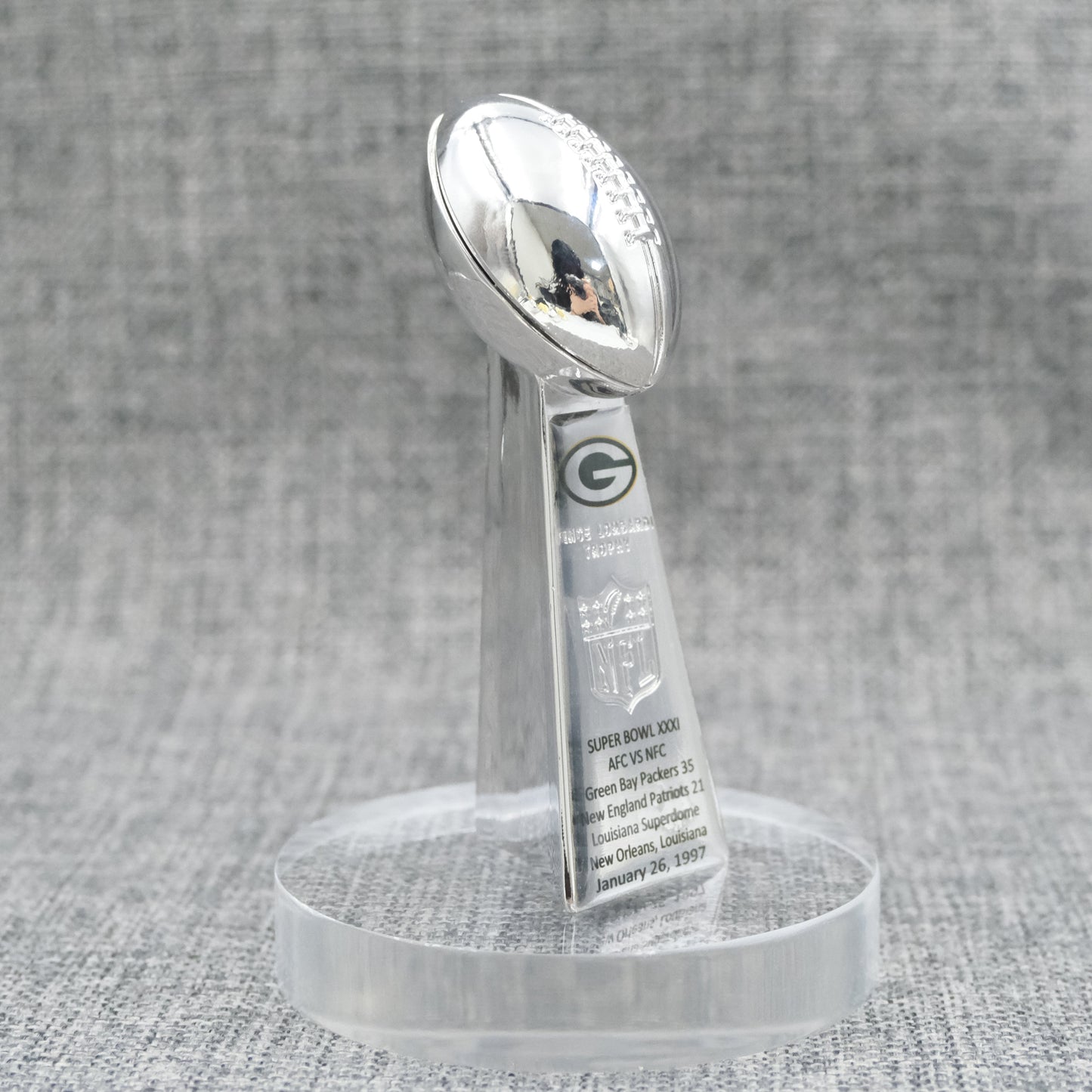 Green Bay Packers Super Bowl Trophy Team Logo