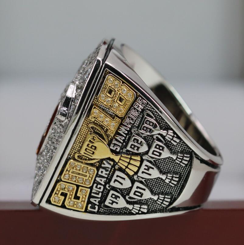 2018 Calgary Stampeders CFL Grey Cup Championship Ring - Premium Series