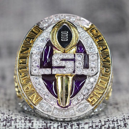 Louisiana State University (LSU) College Football National Championship Ring (2019) - Premium Series