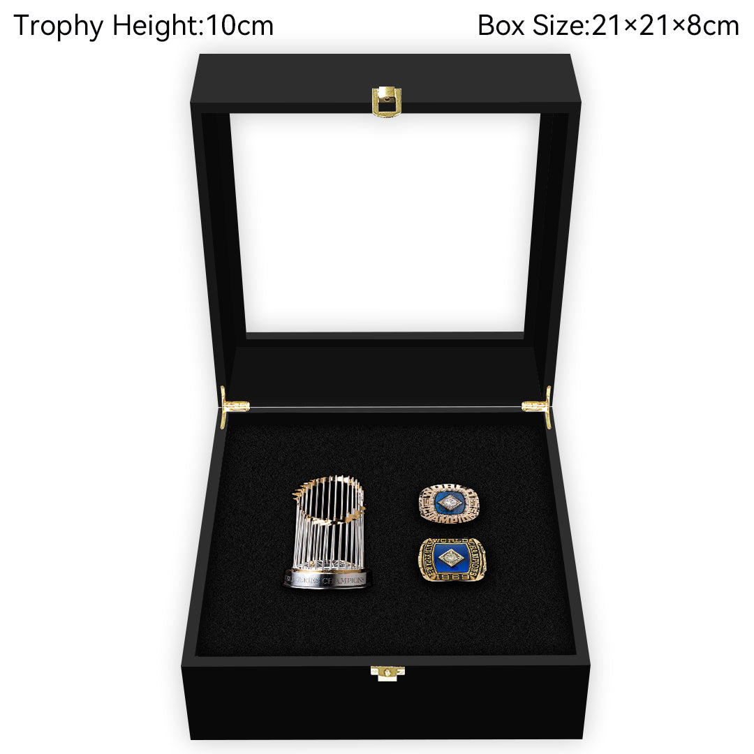 New York Mets MLB Trophy And Ring Box