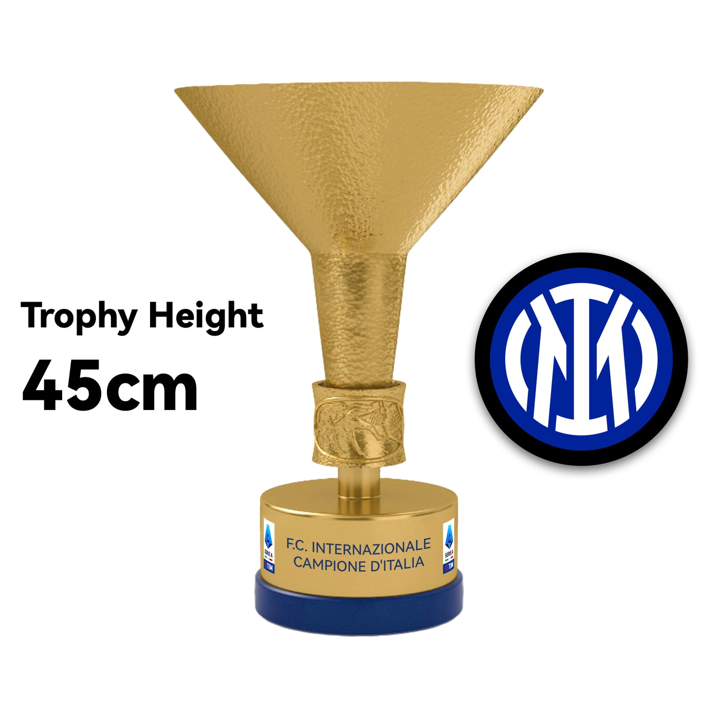 Italian Serie A The Scudetto Trophy(Indicate what ribbon you want)