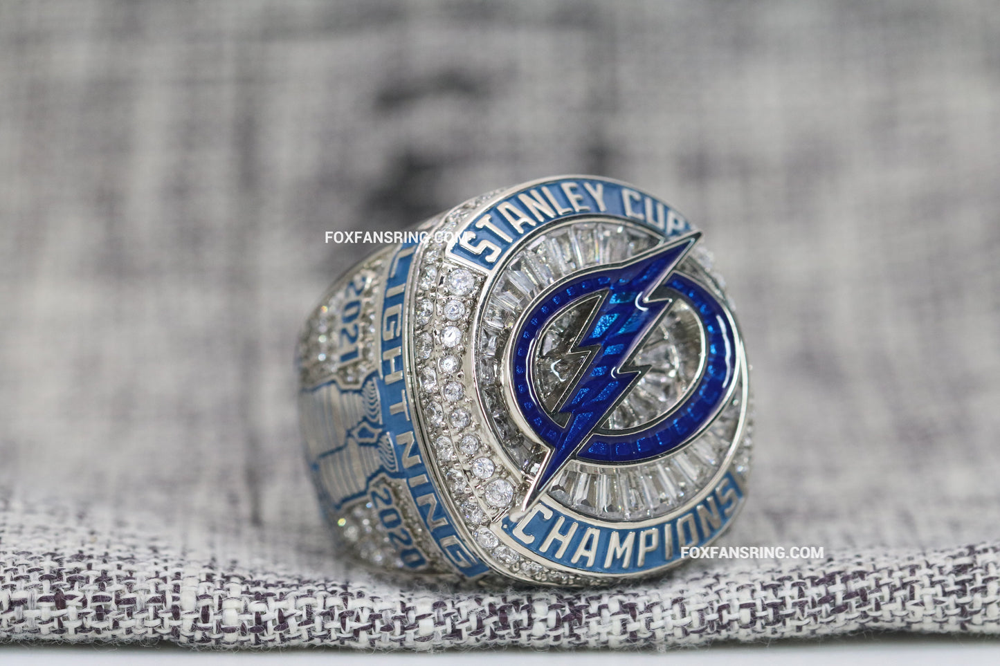 2021 Tampa Bay Lightning Stanley Cup Back to Back Ring