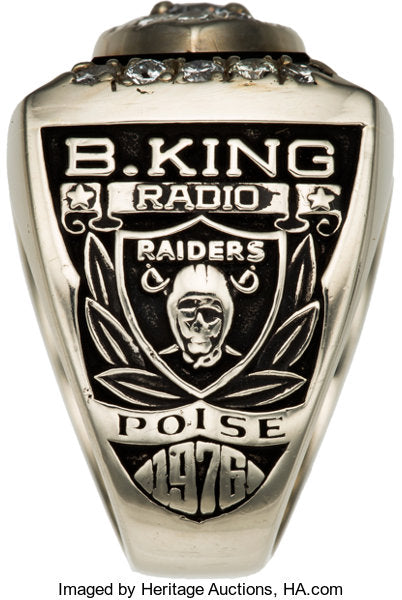 1976 Oakland Raiders Super Bowl Championship Ring