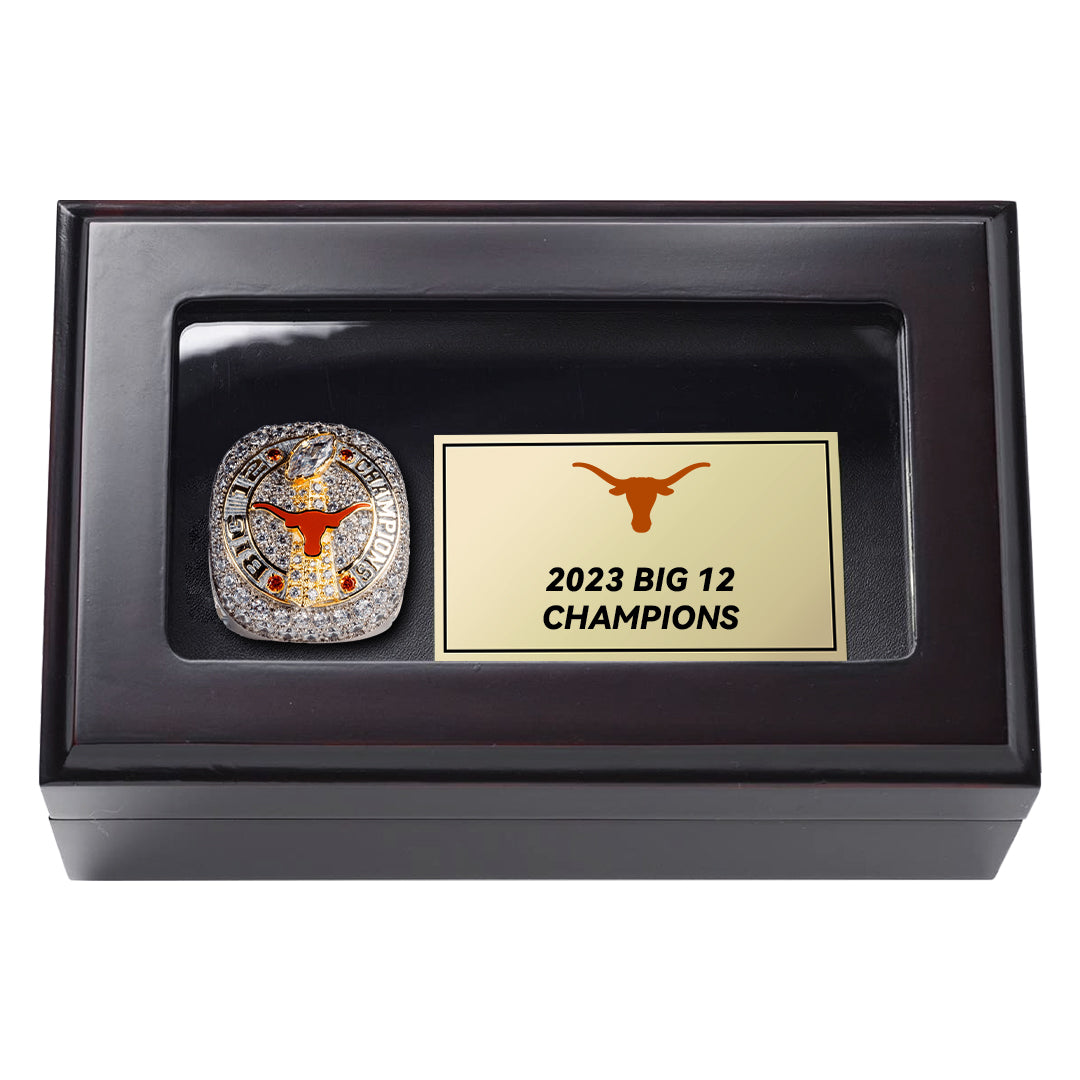 2023 Texas Longhorns BIG 12 National Team Ring-Official Version