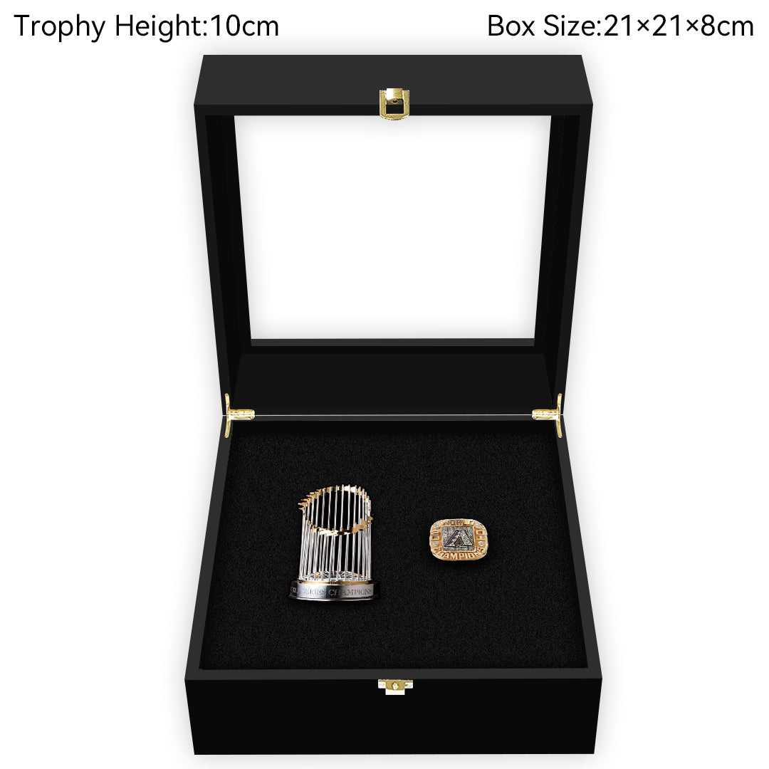 Arizona Diamondbacks MLB Trophy And Ring Box