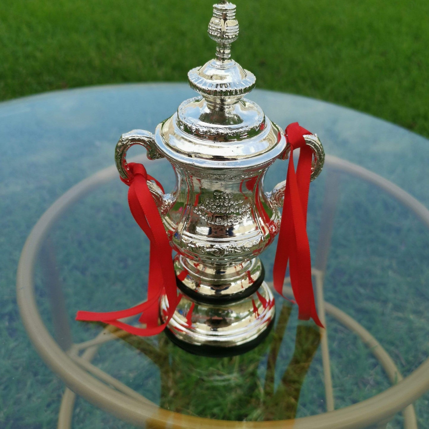 FA Cup Trophy(Indicate what ribbon you want)