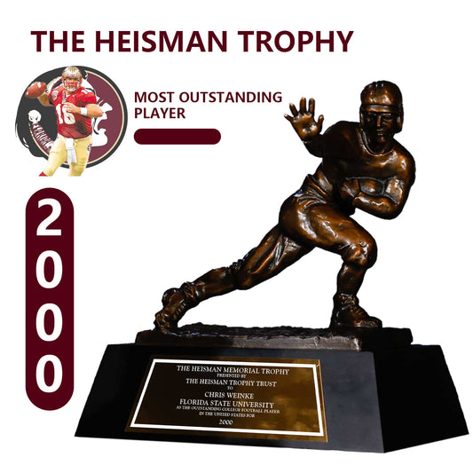 2000 Florida State Seminoles Christopher Jon Weinke  NCAA Heisman Trophy