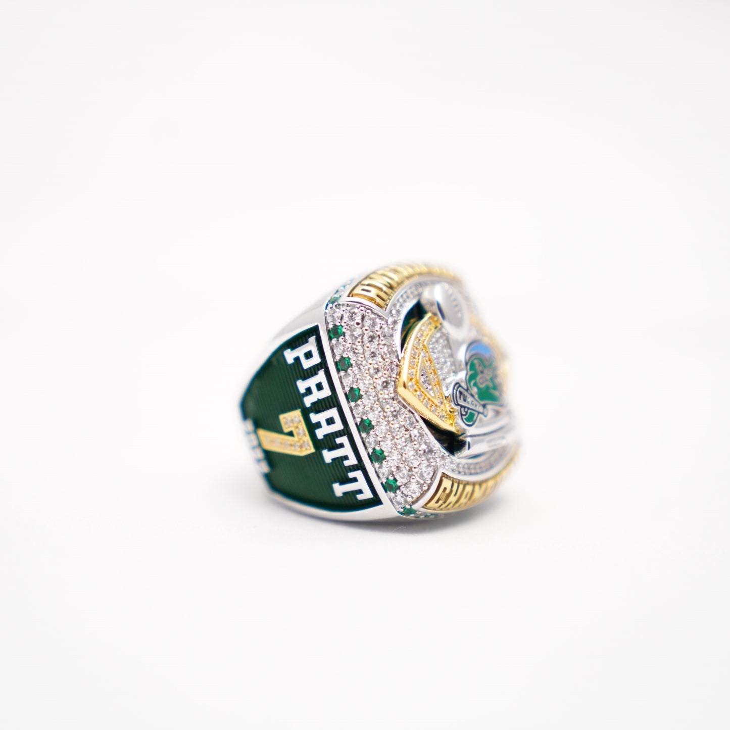 Tulane University Green Wave College Football Cotton Bowl and America Champions Ring (2022) Official Edition