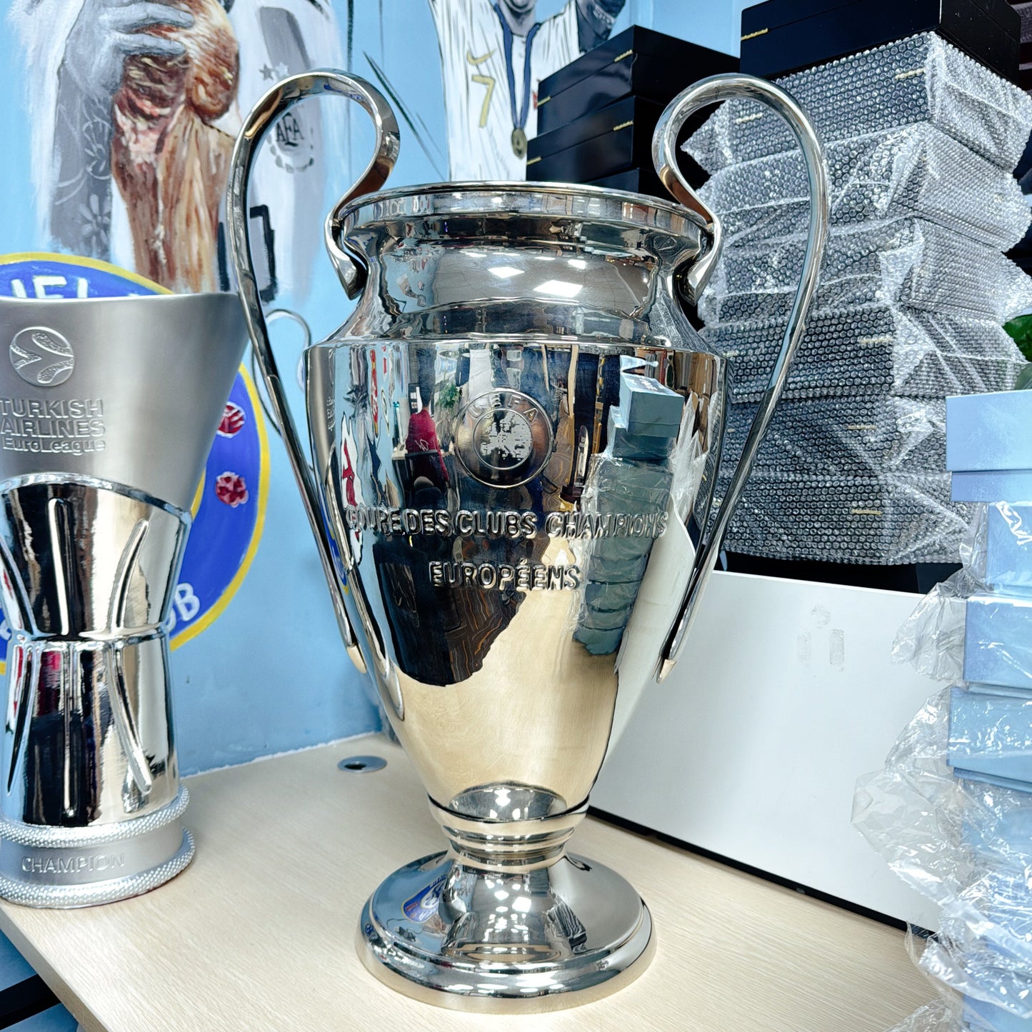 Champions League Trophy(Engrave The 2023-24 Season Champions)