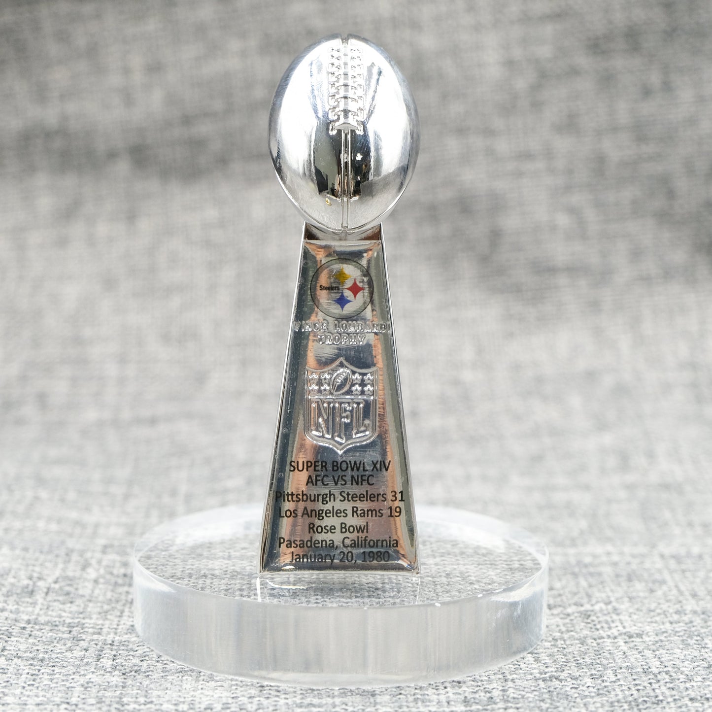 Pittsburgh Steelers Super Bowl Trophy Team Logo