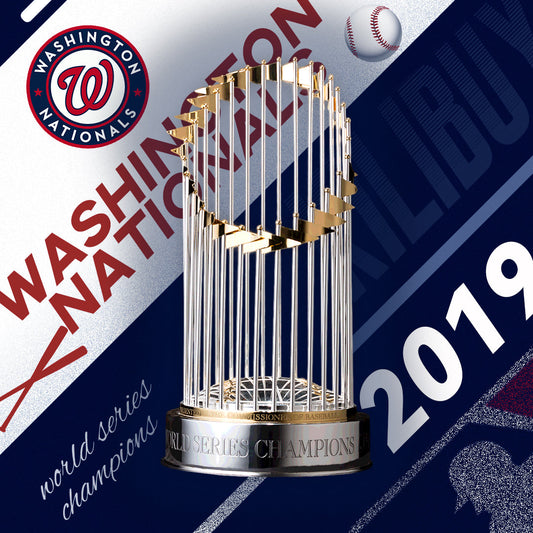 [MLB]2019 World Series Trophy,Washington Nationals