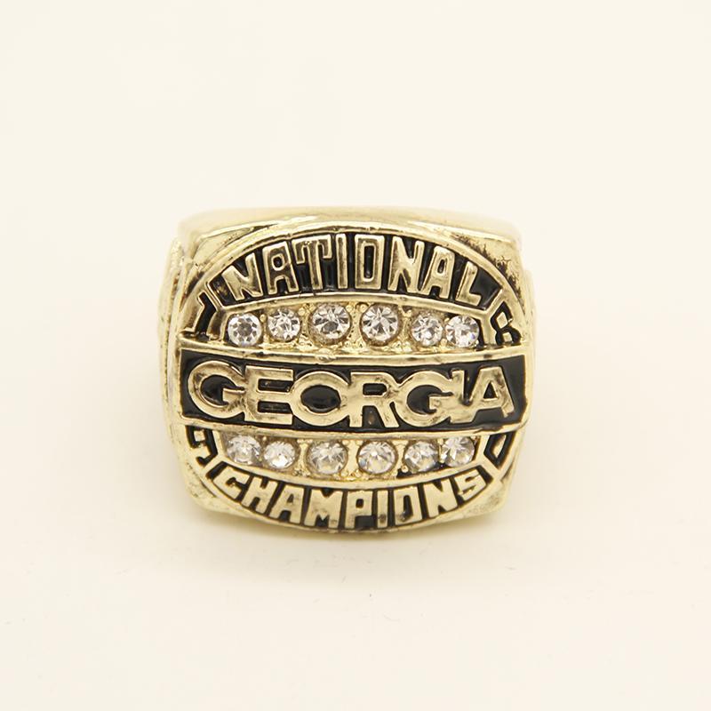 Georgia Bulldogs College Football National Championship Ring (1980)