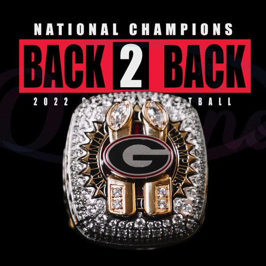 [Standard Series]2022 Georgia Bulldogs Football National Championship NCAA Ring