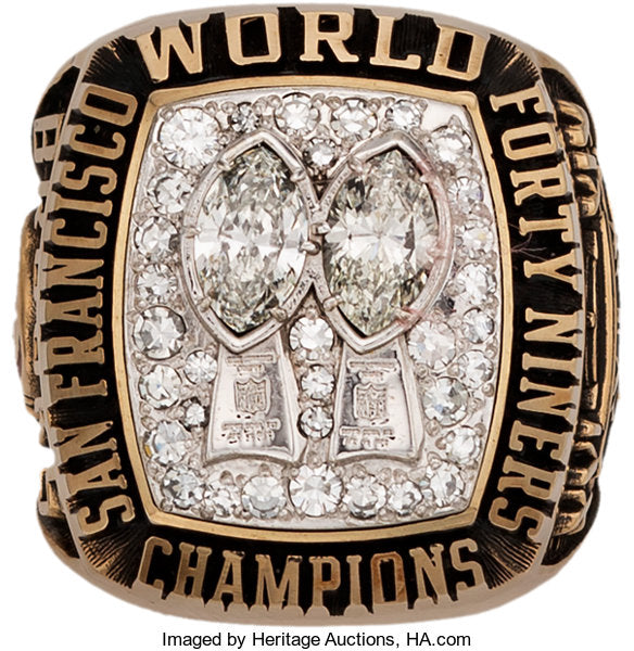 1984 San Francisco 49ers Super Bowl Championship Ring