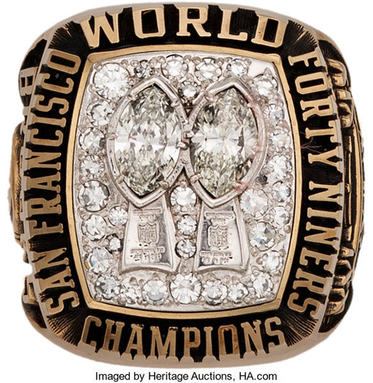 1984 San Francisco 49ers Super Bowl Championship Ring