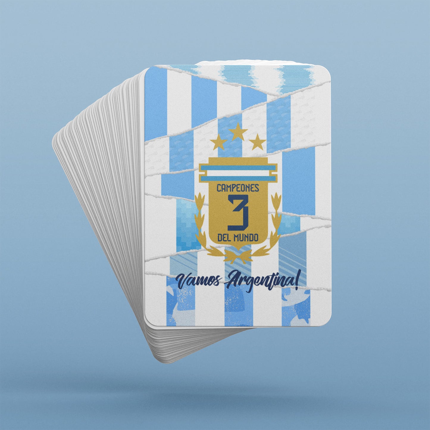 Collectible Cards of Argentina's Historical Legends Commemorative Premium Playing Cards