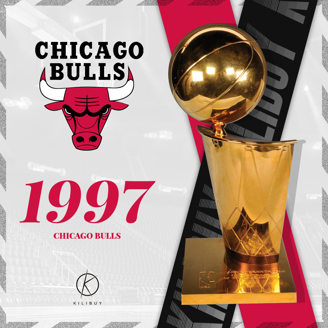 [NBA] 1997 Larry O'Brien NBA Championship Trophy,Chicago Bulls