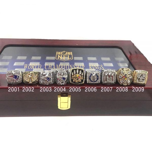 53 Super Bowl Championship Rings From I to LIII Ring Set NFL