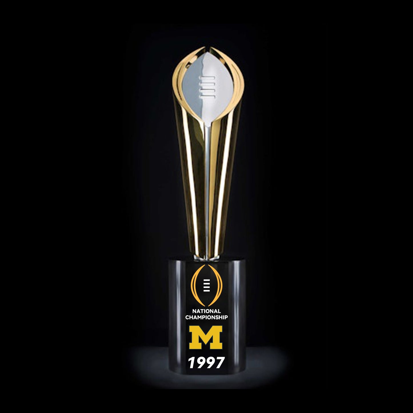 [NCAAF] 1997 Michigan CFP National Championship Trophy Replica