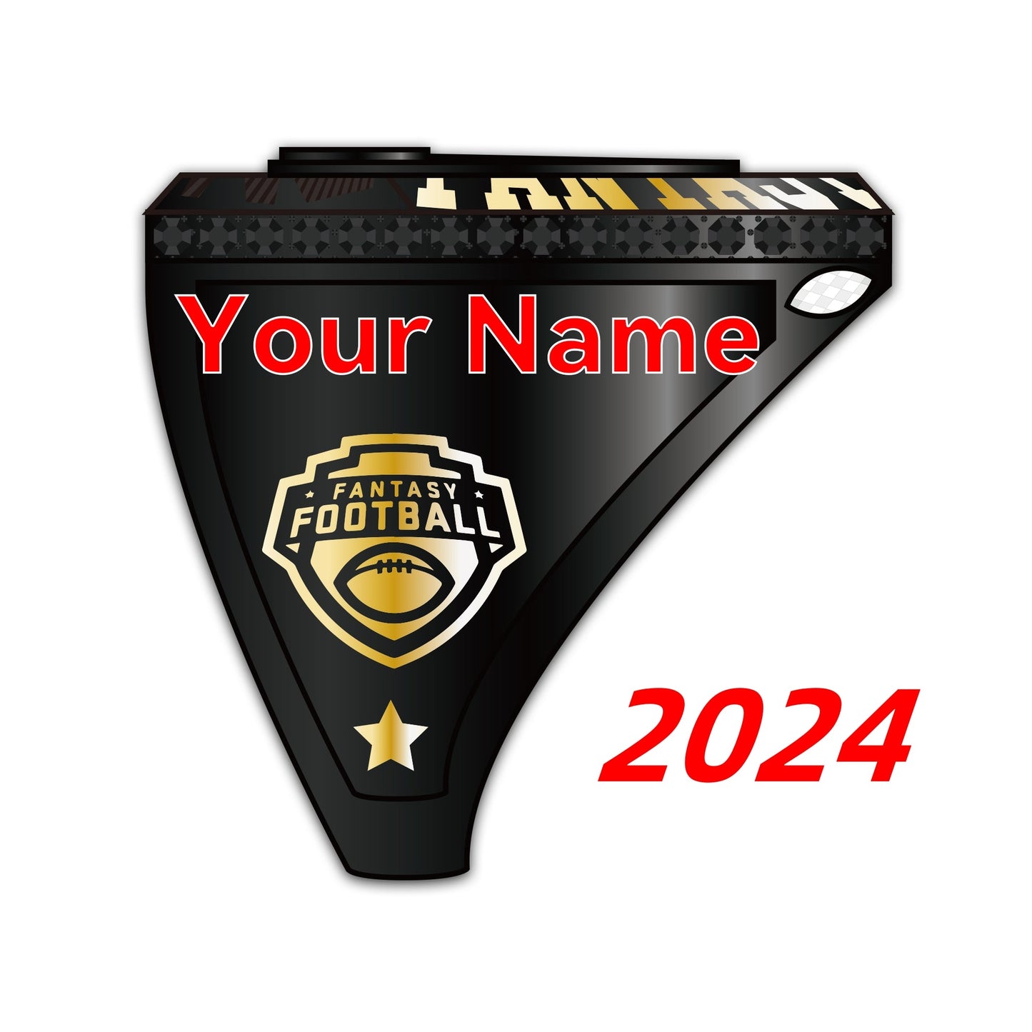 2023/2024 Fantasy Football Championship Ring