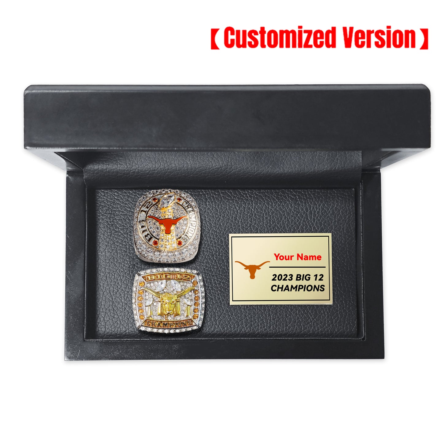 2023 Texas Longhorns BIG 12 National Team Ring SET